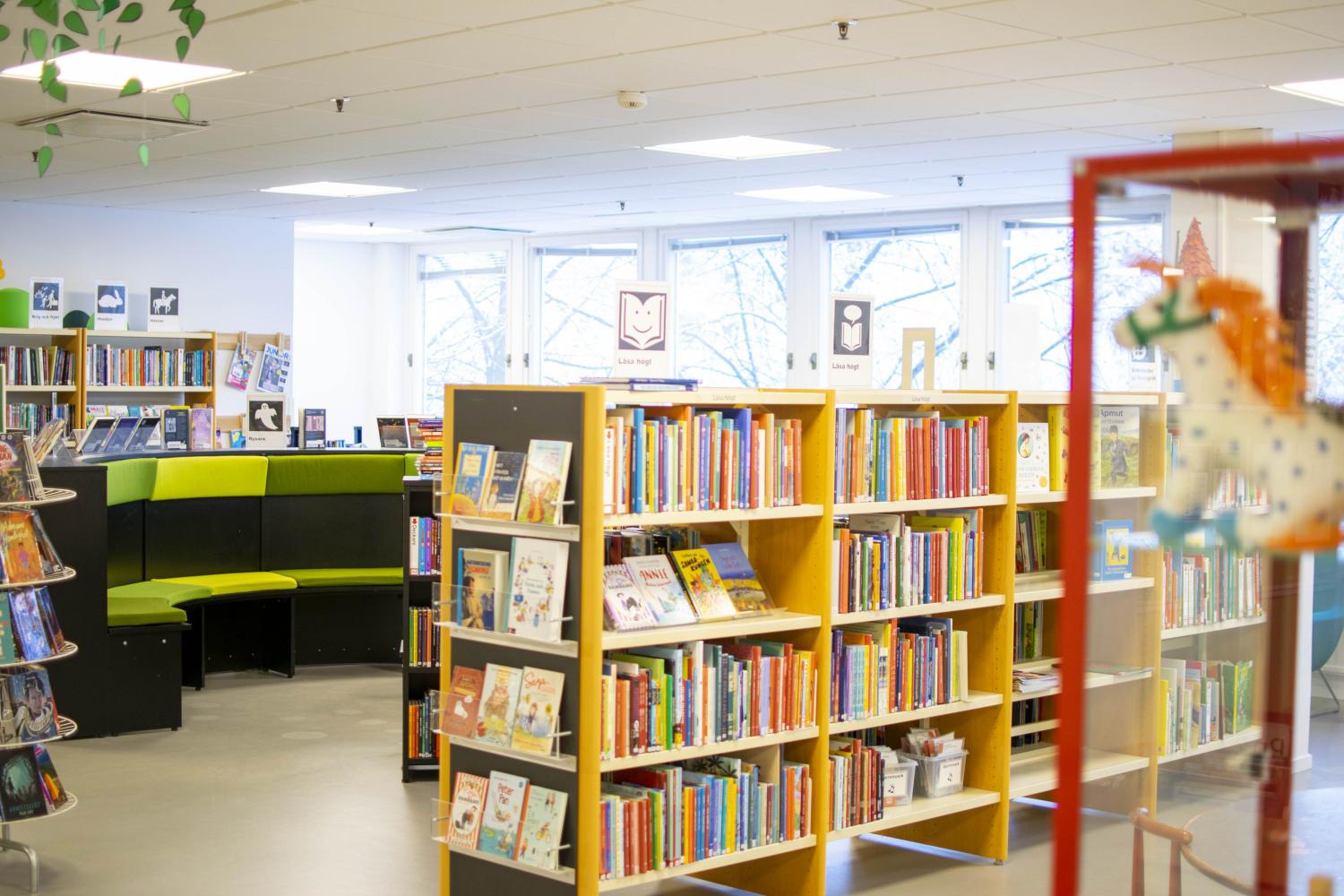 Jakobsbergs biblioteks barnsektion
