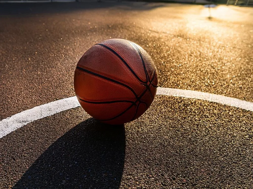 AI-genererad basketboll