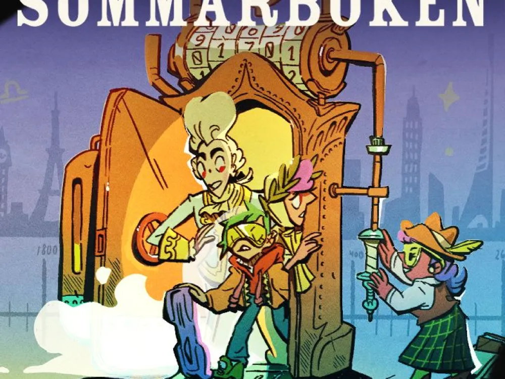 Illustration för sommarboken