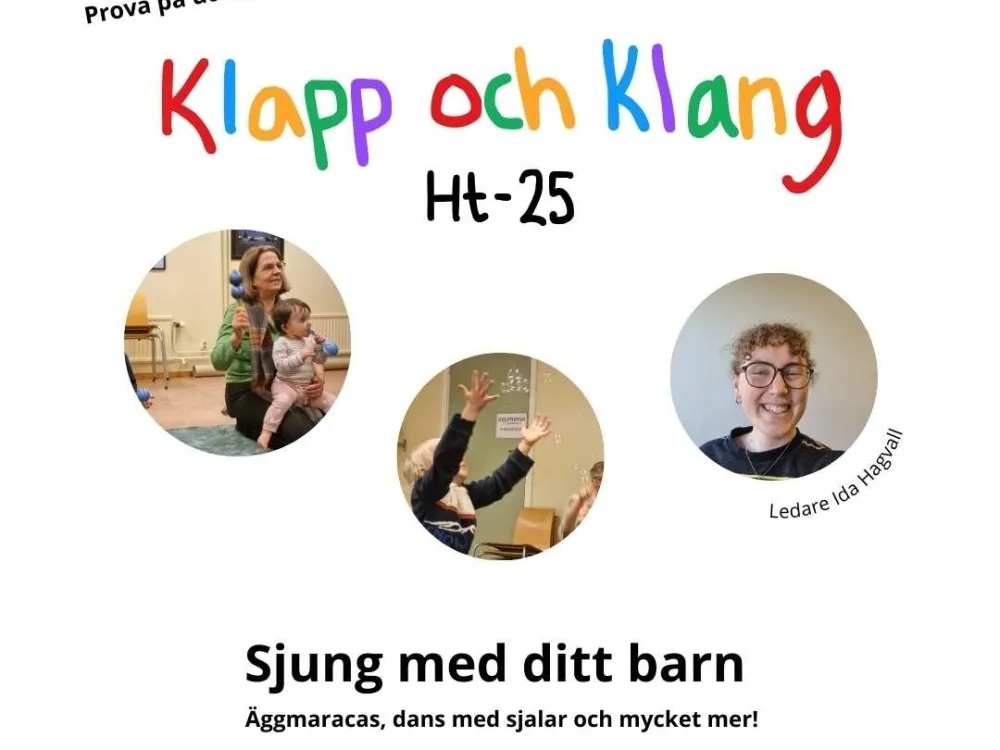 Prova på barnrytmiken Klapp och Klang!