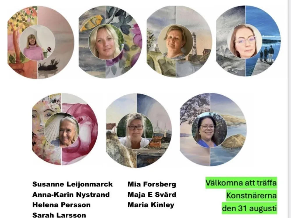 Vernissage med konstnärsgruppen Lovis Nouveau