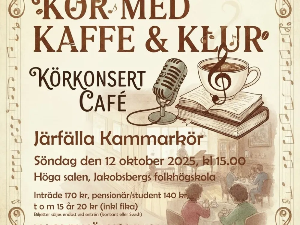 Kör med kaffe och klur 