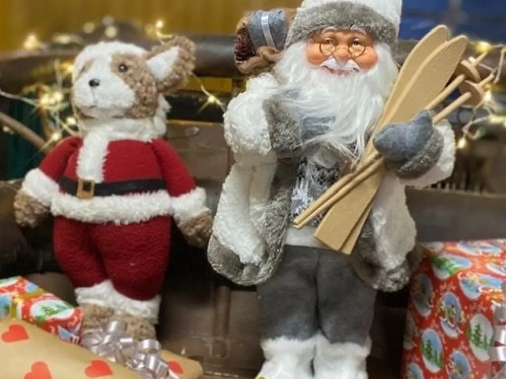 Julmarknad på Görvälns gård