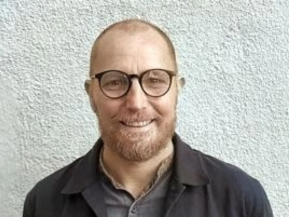 Man med skägg