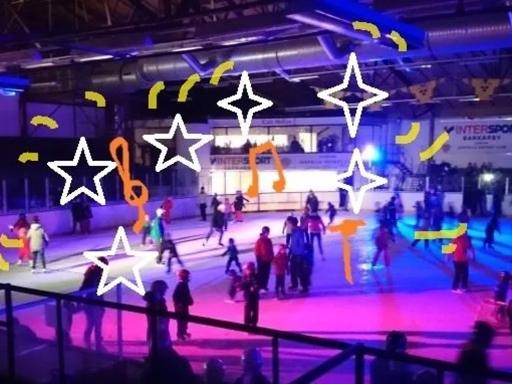 .Skridskodisco i Järfälla ishall