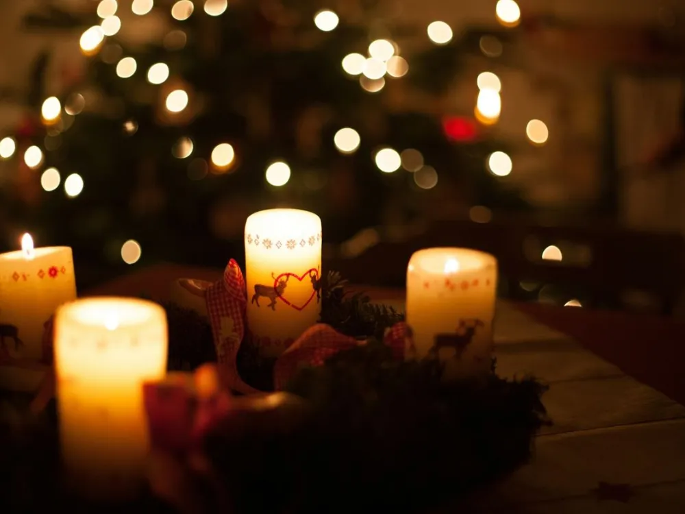 Ljus och julstämning