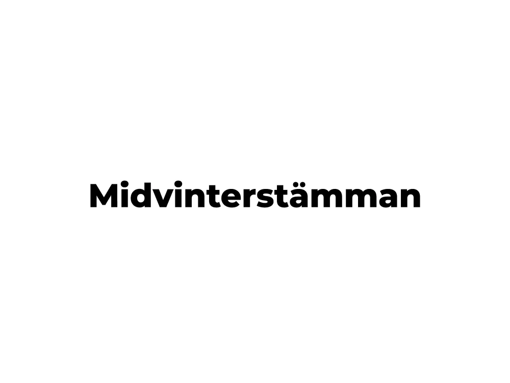 Midvinterstämman