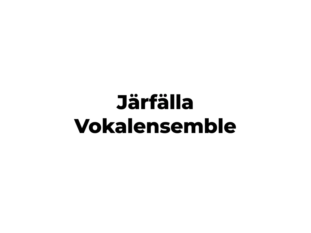 Järfälla Vokalensemble