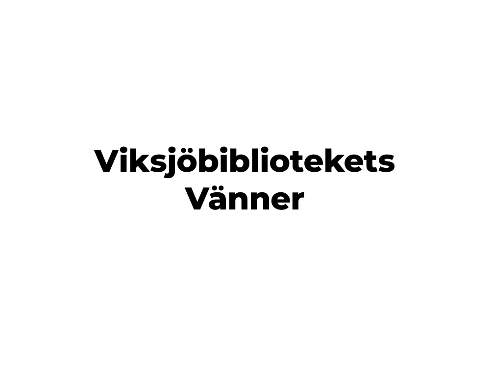 Viksjöbibliotekets Vänner